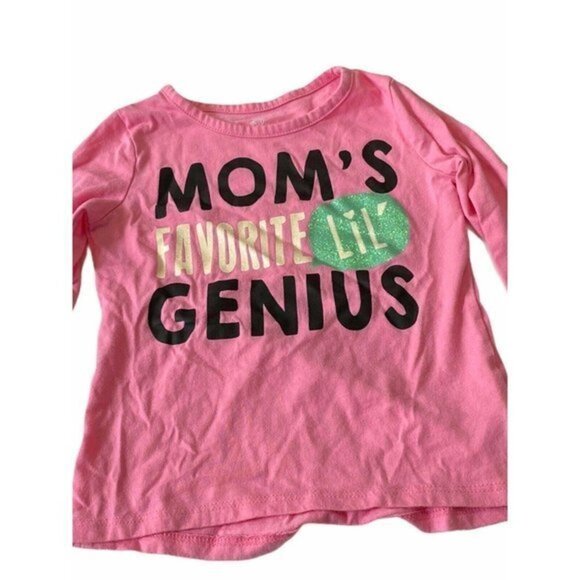 Okie Dokie‎ Toddler Girls Pink Shirt 2T - Picture 3 of 7